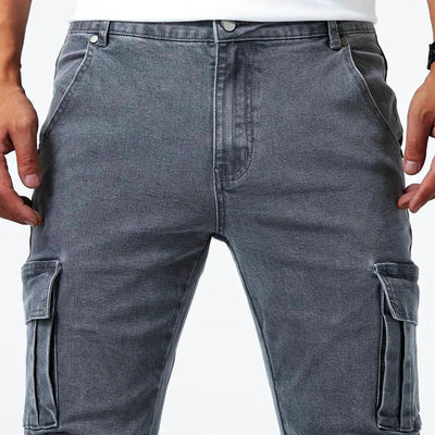 Victor - Cargo Stretch Jeans für Männer