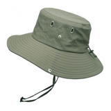 Wasserabweisender Outdoor-Bucket Hat mit UV-Schutz UPF 50+ – Grün