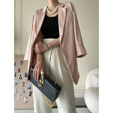Sarah | Eleganter Und Stilvoller Damen Blazer – Rosa