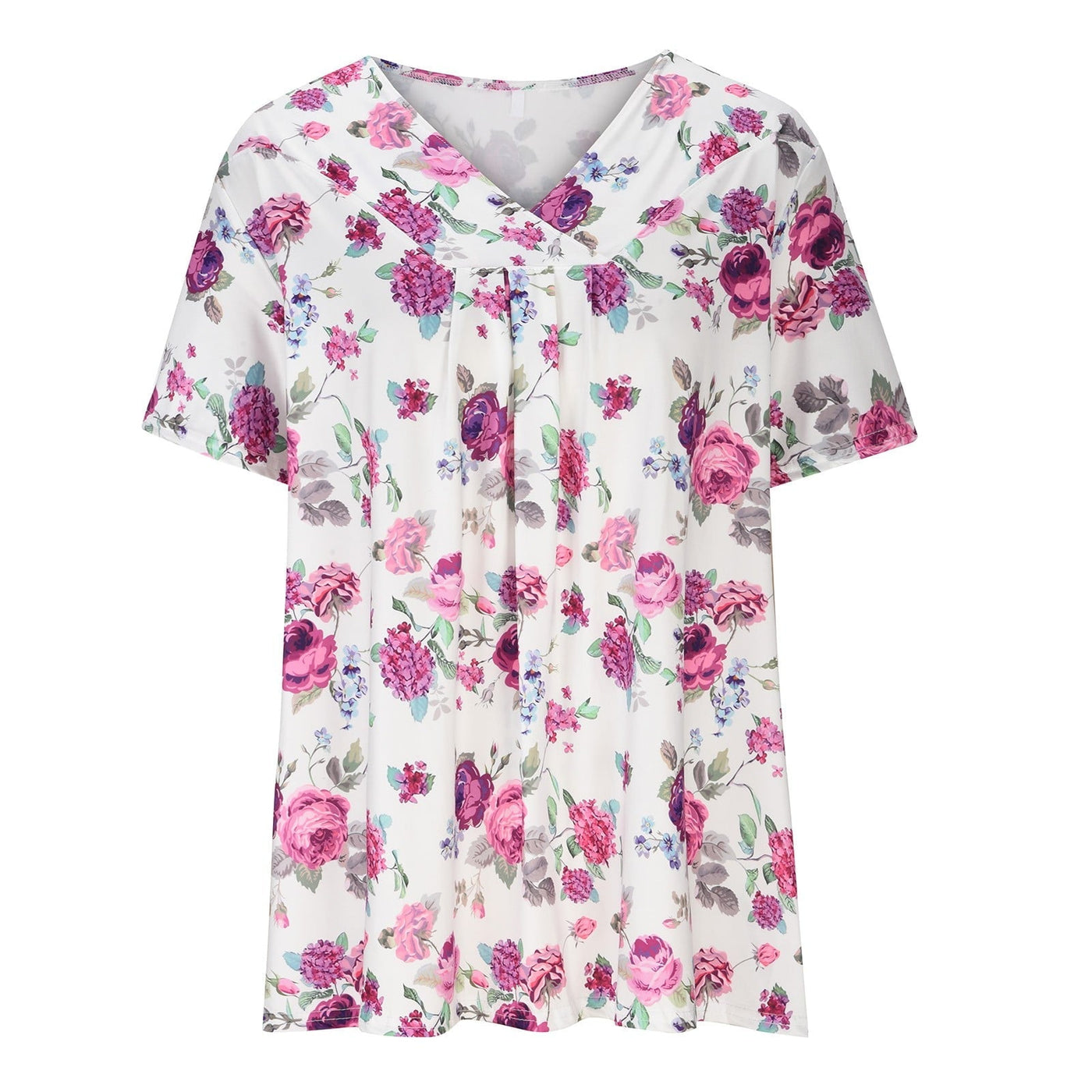 Roswitha® | Feminines Tunika-Top mit Faltenwurf