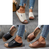Liza | Einfarbig Fußgewölbeunterstützend Atmungsaktiv Damen Schuhe – Weiß+braun +Schwarz(3 Stück)