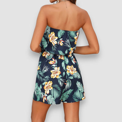 Nova | Tropical Print Jumpsuit