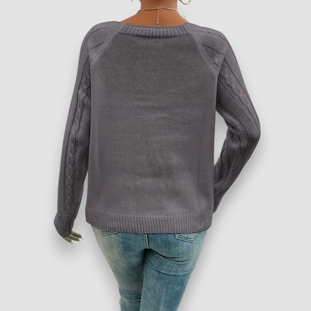 Diana | Rundhalspullover, Damenbekleidung