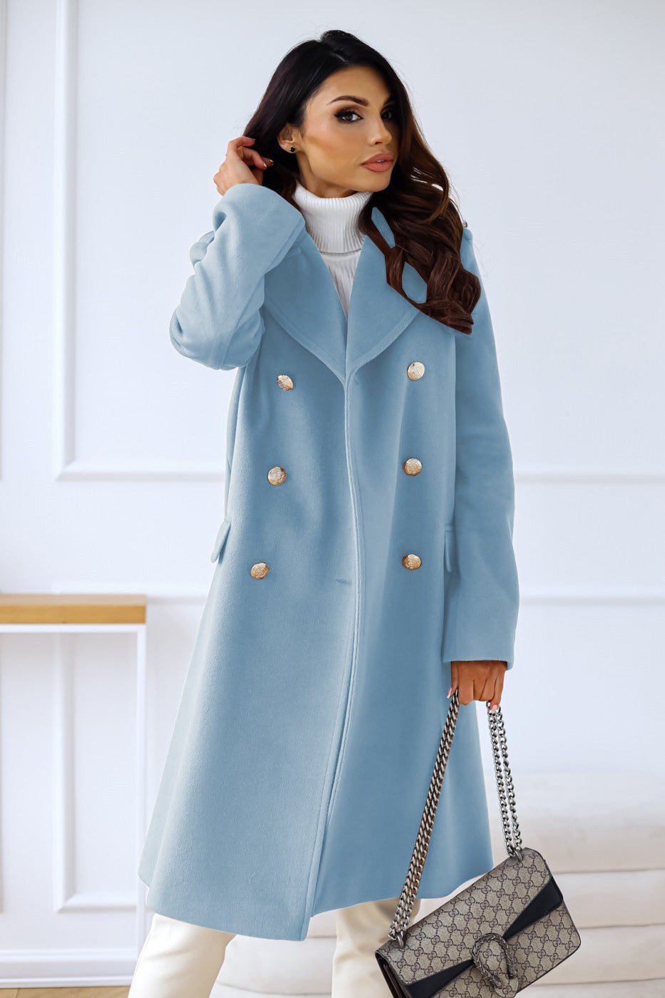 SAGE™ – CHRISTINE Stylish Long Coat