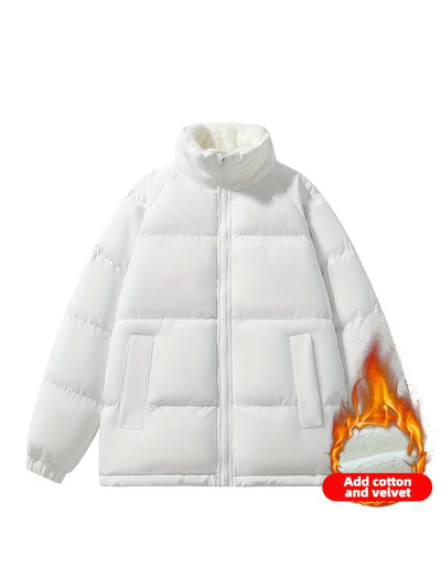 Elegante Polyester Fleece Outdoor Winterjacke für Damen | Ideal für den Winter