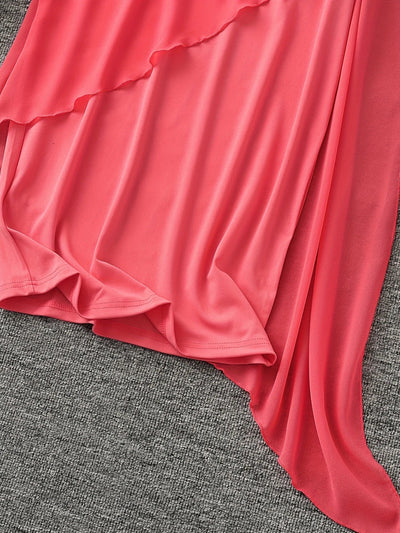 Maren – Elegantes Midi Kleid Mit Ärmellos