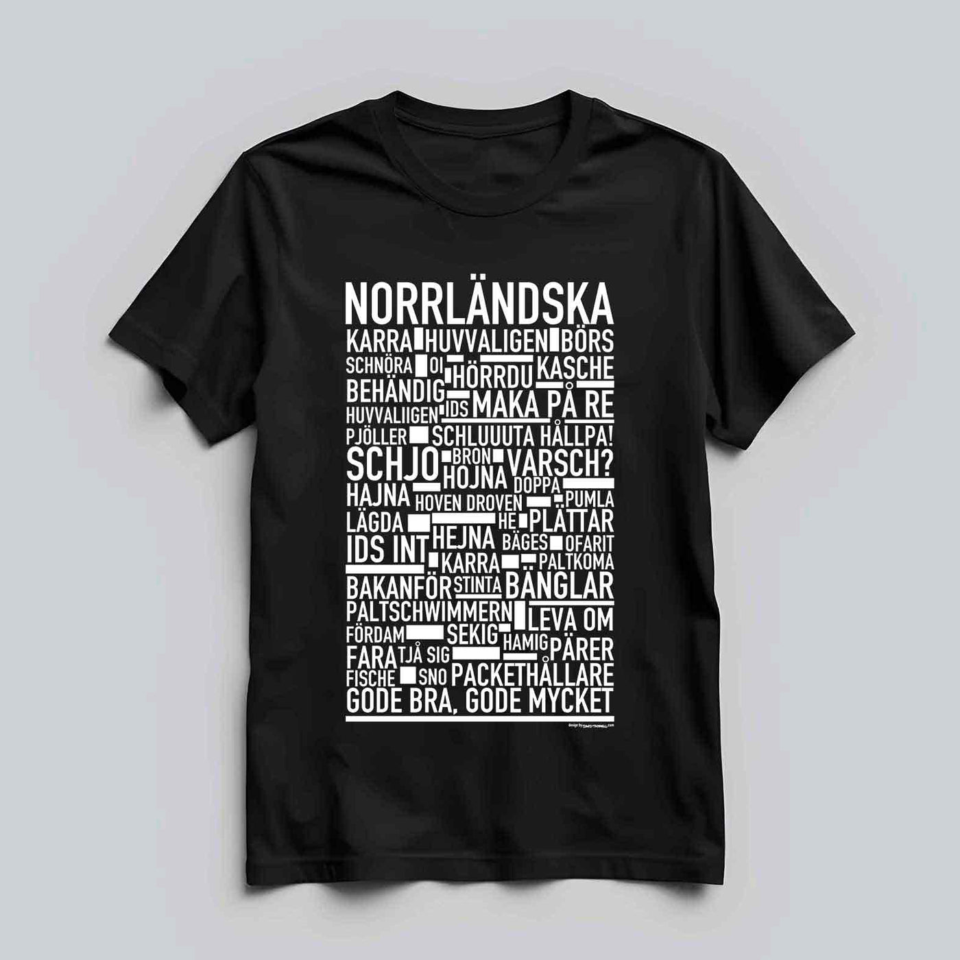 VALE T-Shirt with Northern Swedish Dialect Print