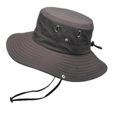 Wasserabweisender Outdoor-Bucket Hat mit UV-Schutz UPF 50+ – Kaffee