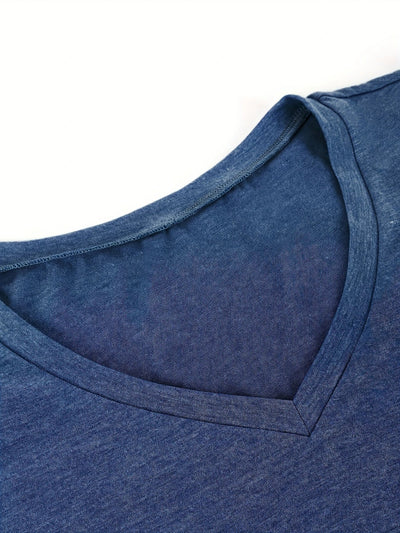 Kizzy – Atmungsaktives T-Hemd Mit Blütenblättern An Den Ärmeln