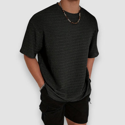 Milan | Textured T-shirt