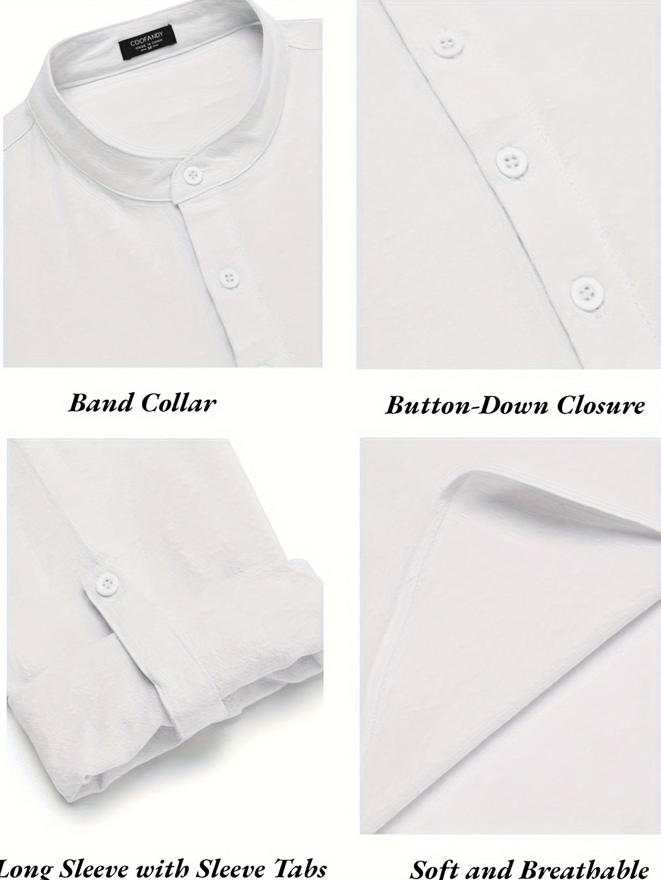 Herren Casual Pure Cotton Woven Trainingsanzug mit Mandarin Kragen Shirt und Hose | Perfekt für Outdoor-Aktivitäten