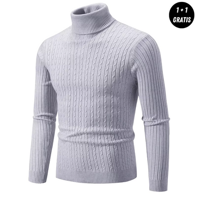 Asael | Warmer Strickpullover mit Rollkragen