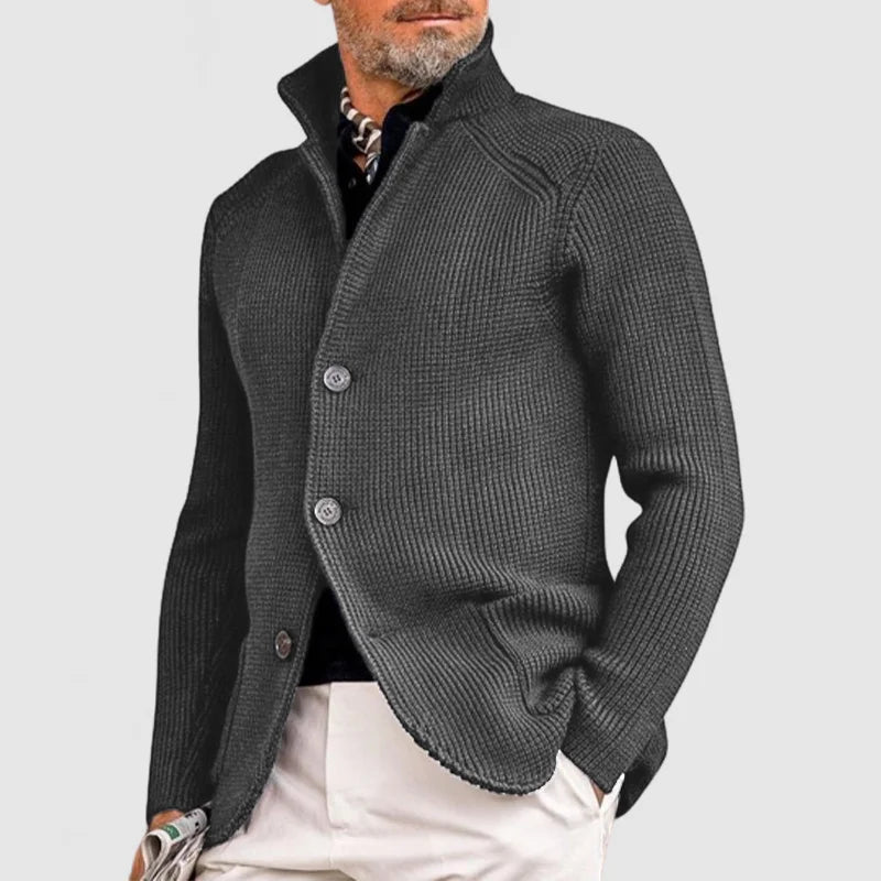 Strickjacke Herren Mit Knöpfen | Elegantes Taschen-Design