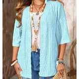 Yelinna | Vielseitige Damen-Strickjacke im Casual-Look – Blau