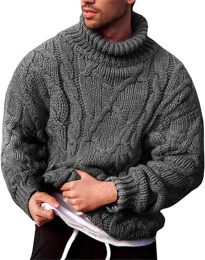 Clark - Eleganter Rollkragenpullover für Männer