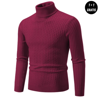 Asael | Warmer Strickpullover mit Rollkragen