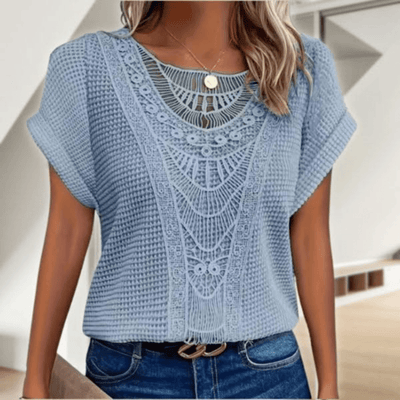 Karin™ | Elegante Ibiza-Stil Bluse