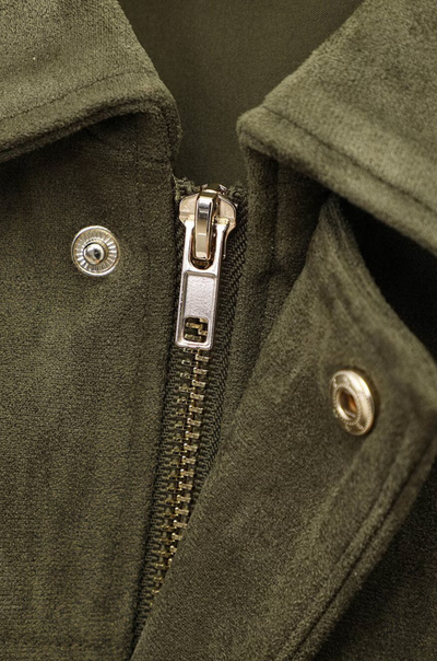 SAGE™ Sofia – Suede Jacket in Green