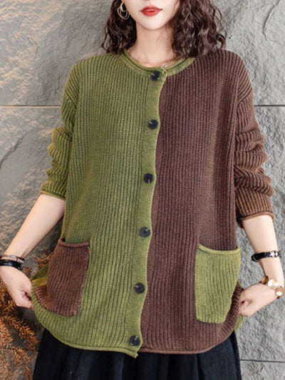 Amelia® | Oversize-Strickjacke mit Farbverlauf