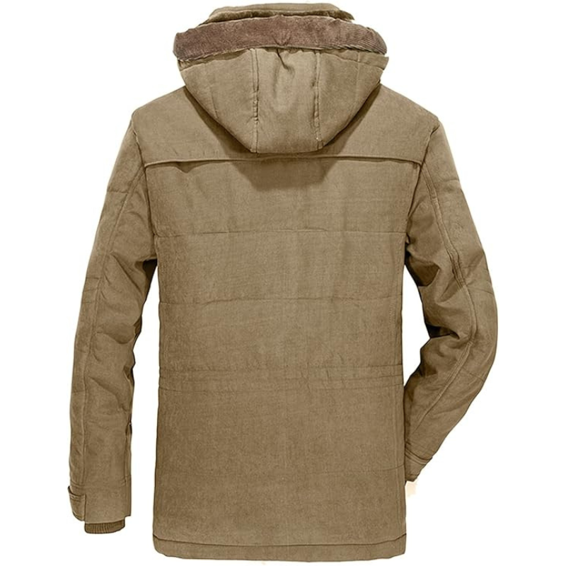 Erwan - Bequeme Winterjacke für Herren mit Kapuze