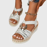 Orthopädische Wandersandalen für Damen – Weiß
