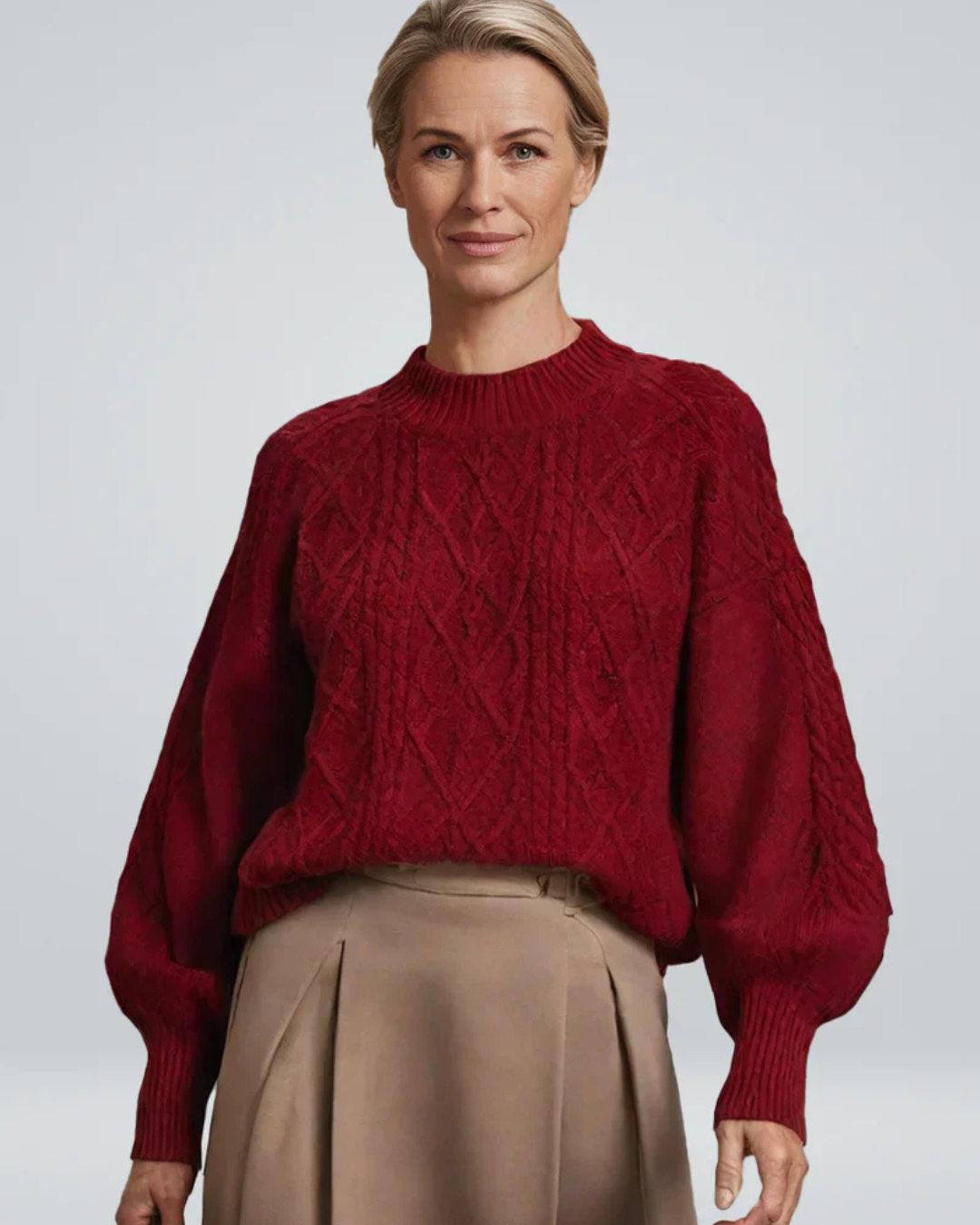 Lucile - Luxuriöser Strickpullover für Damen