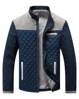 Herren Jacke mit langen Ärmeln, Taschen und Knöpfen – Grau