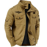 PETER | STRUKTURIERTE MILITÄRJACKE – Khaki