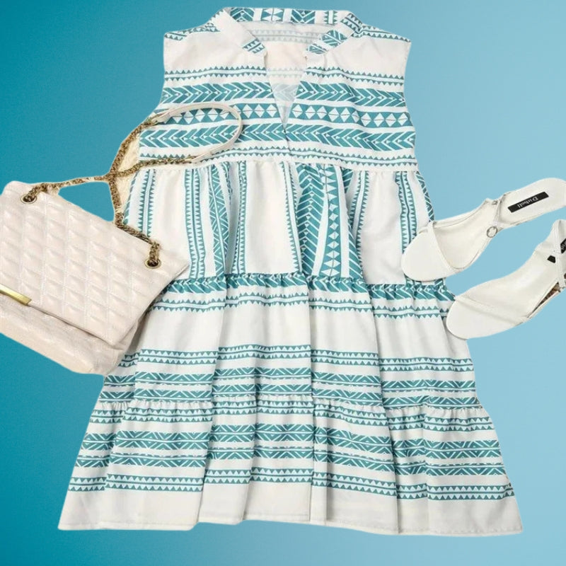 Lylah – Elegantes Sommer Kleid Mit Drucken