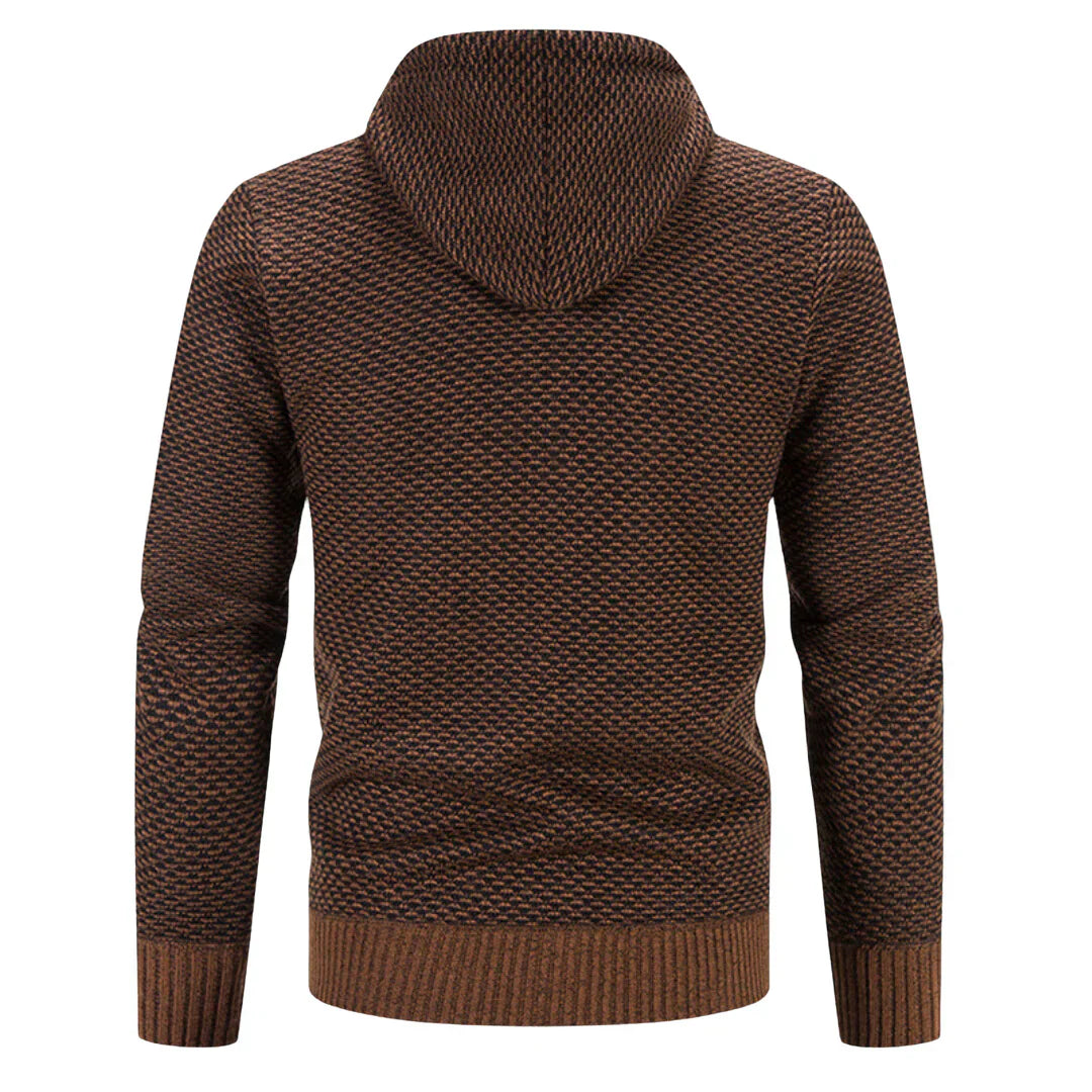 Drew | Pullover mit Reißverschluss und Kapuze
