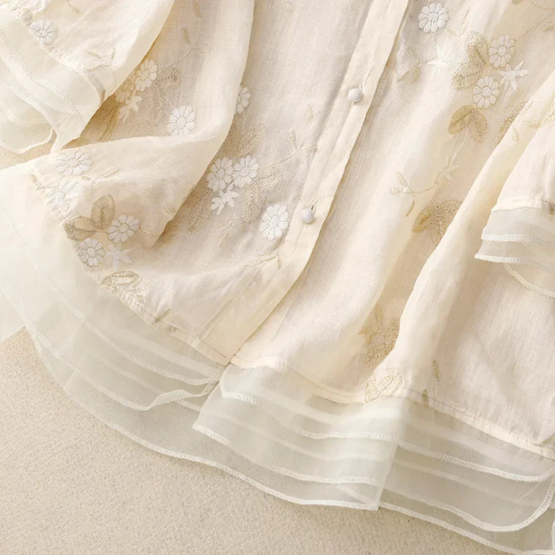 Jaylissa - Floral Damenbluse für Frauen