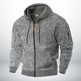 Paula | Stylische Herren-Fleecejacke cozy & modern – Grau