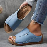 Liza | Einfarbig Fußgewölbeunterstützend Atmungsaktiv Damen Schuhe – Himmelblau