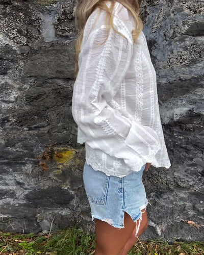 Noemie™ - Atmungsaktives Baumwoll-Poloshirt