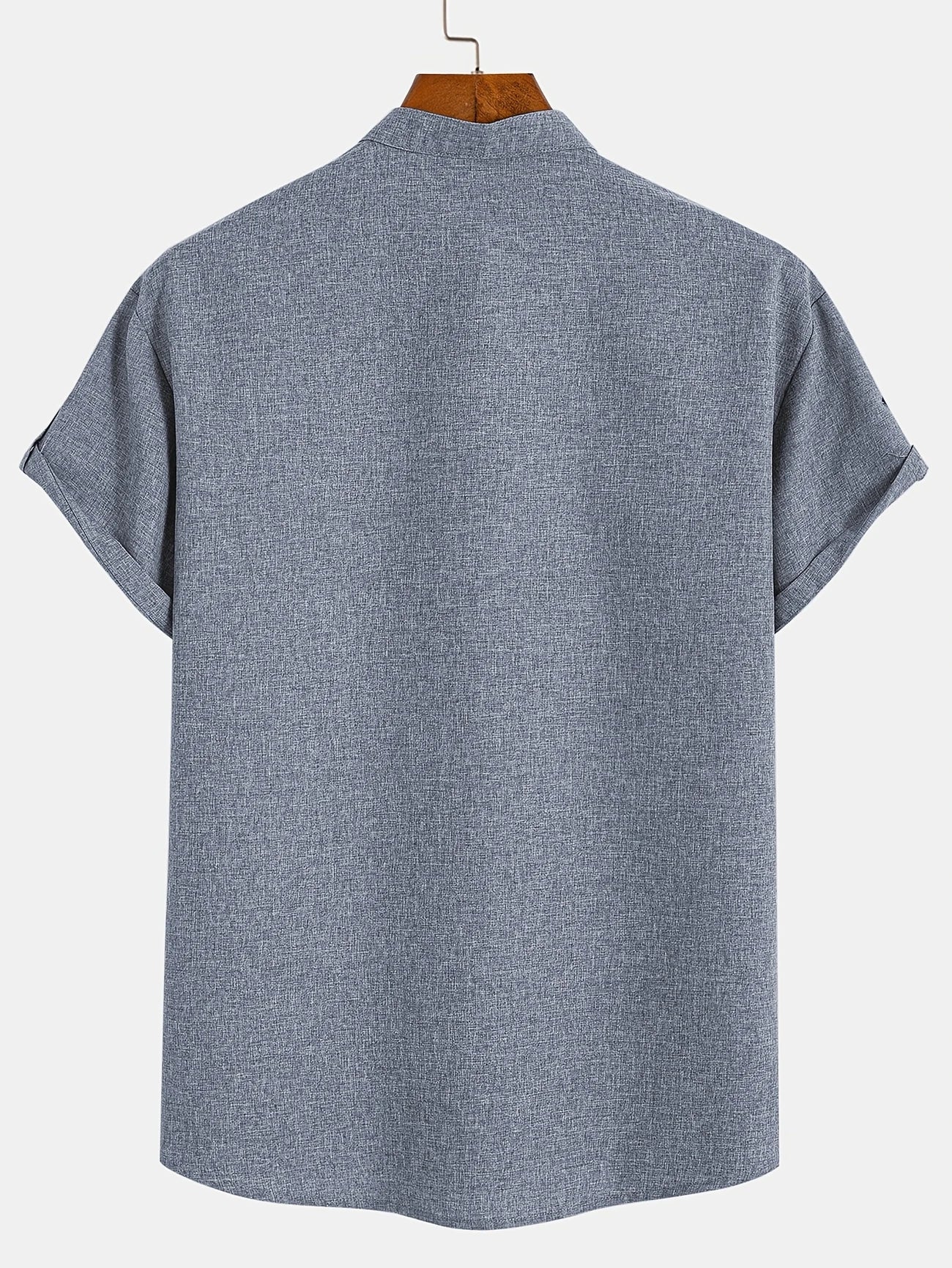 Elliott – Elegantes Kurzarm Hemd Mit Stehkragen