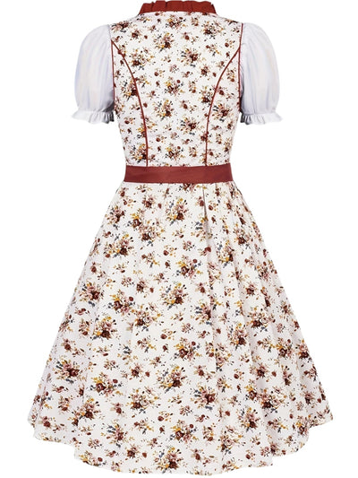 Rot Oktoberfest Mini Dirndl