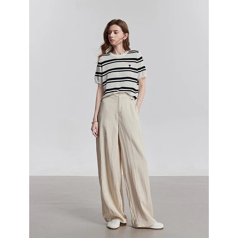 Thekla® | Weit geschnittene Sommerhose mit hoher Taille