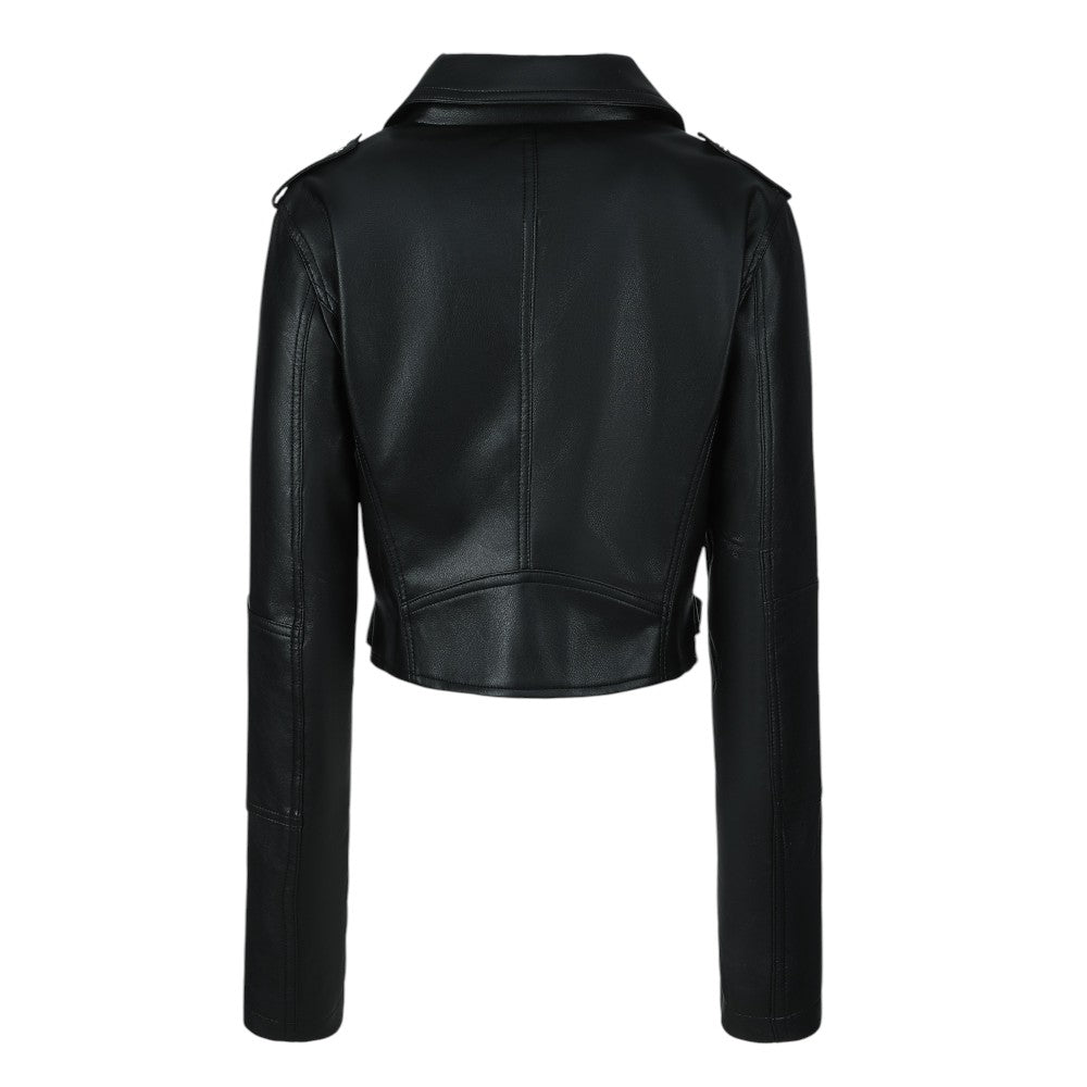 Kaya | Leder Langarm Jacke