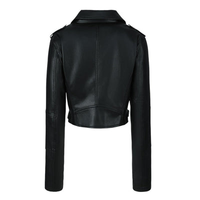 Kaya | Leder Langarm Jacke