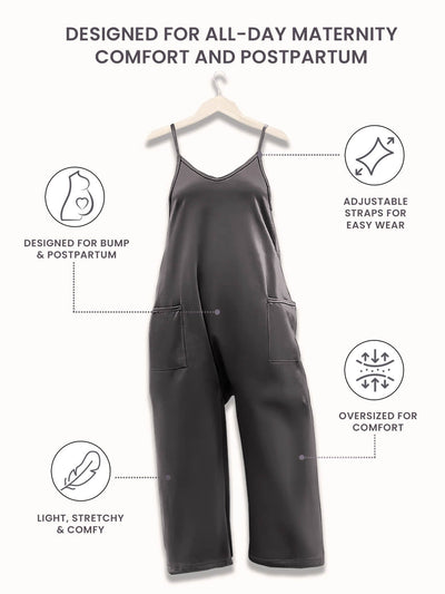 Gelyn - Übergroßer Jumpsuit - Mutterschaft & Postpartum