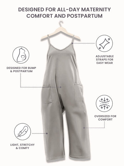 Gelyn - Übergroßer Jumpsuit - Mutterschaft & Postpartum