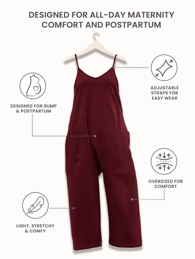 Gelyn - Übergroßer Jumpsuit - Mutterschaft & Postpartum