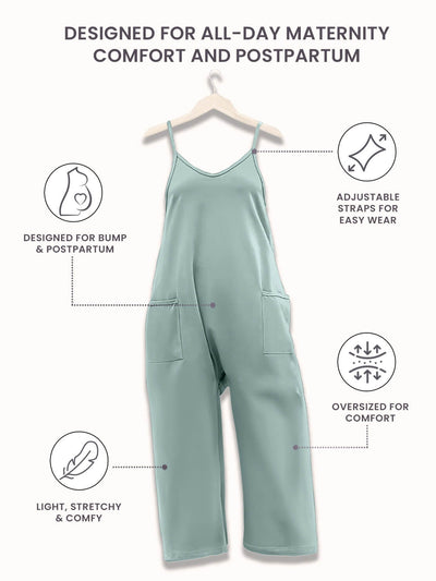 Gelyn - Übergroßer Jumpsuit - Mutterschaft & Postpartum