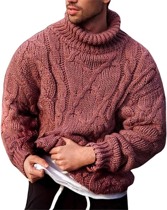 Clark - Eleganter Rollkragenpullover für Männer