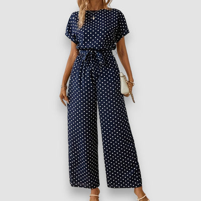Libby | Polka Dot Print Jumpsuit