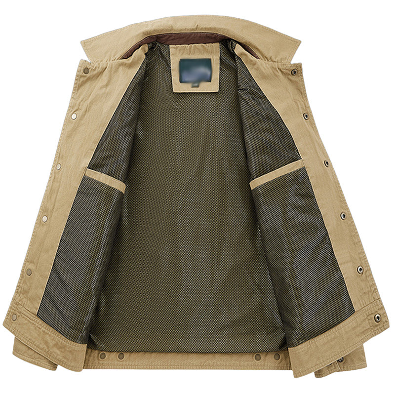 Schmal geschnittene Cargo Jacke