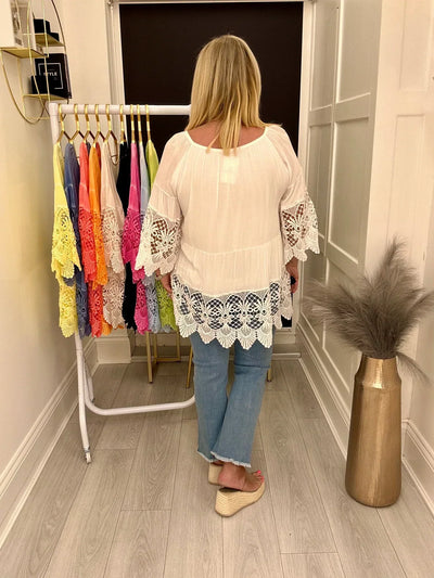 Lurdes – Stilvolles Hemd Mit Rundhalsausschnitt