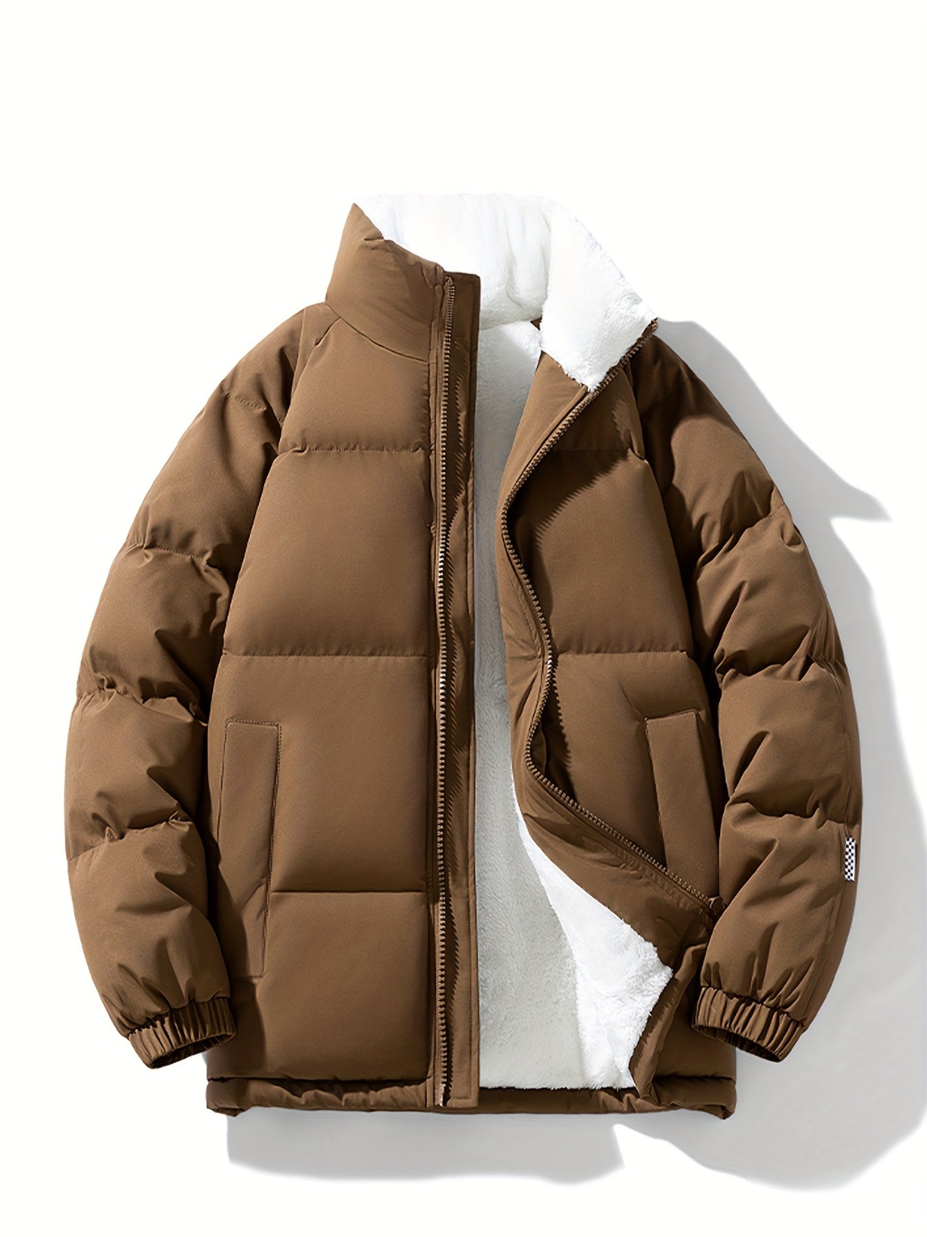 Stilvolle Warme Fleece Puffer Winterjacke für Damen | Ideal für den Winter