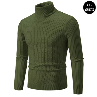 Asael | Warmer Strickpullover mit Rollkragen
