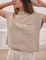 Susanne | Stilvolle Und Moderne Strickjacke Für Damen – Beige
